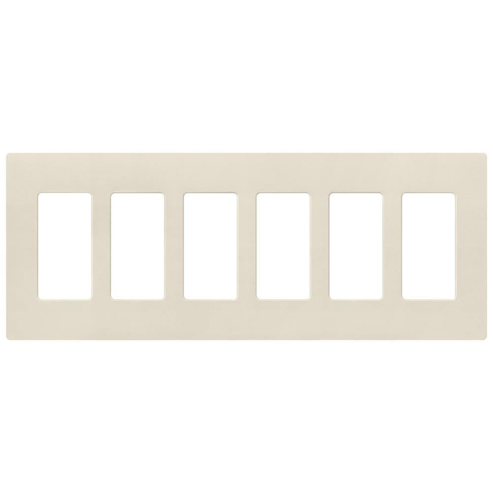 SATIN WALLPLATE 6G PM