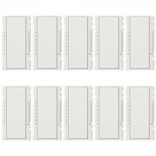 Lutron Electronics RK-D-10-WH - 10 COLOR KITS FOR NEW RA DIM IN WHITE