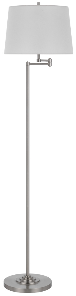 150W 3 way Colton double swing arm floor lamp