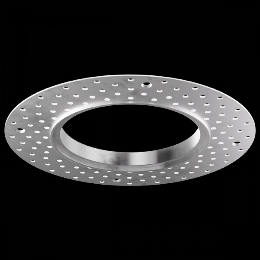 3" RND KOTO FLUSH MOUNT SPACKLE FRM