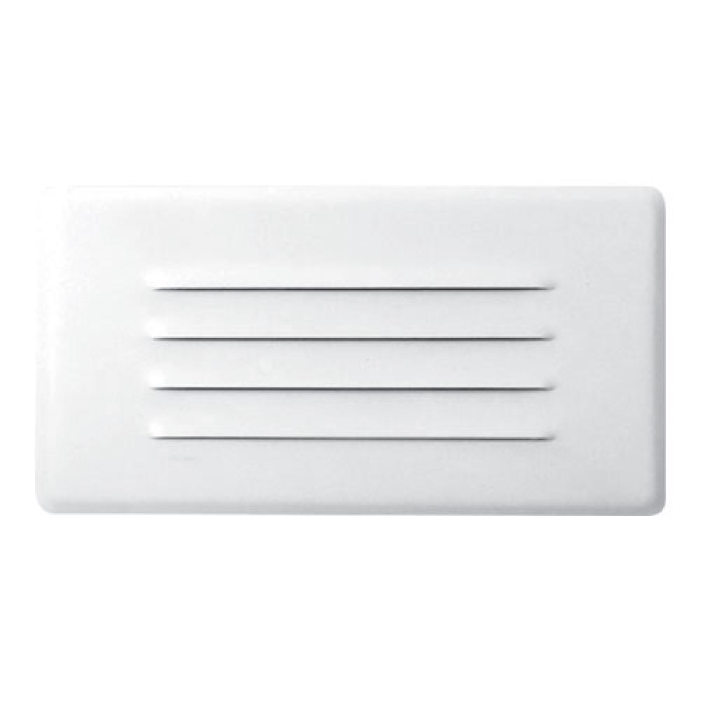 Incandescent Step Light with Louvered Faceplate