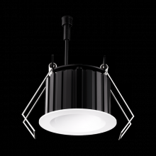 Elco Lighting E1AK02F30B - 1" ARCH DWMLT BLK/WHT RND RFLCTR 38° 30K
