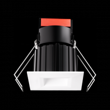 Elco Lighting E1L12WF35BB - 1" ALL BLK SQR RFLCTR 540LM IC 50° BM 35K