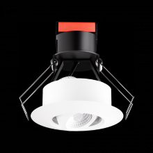 Elco Lighting E1L32WF40W - DISCON 1" ROUND GMBL 50° 540LM 40K