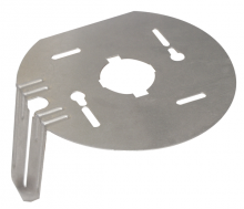 Elco Lighting L-BRCKT - L-BRKT SKT PLT FOR 6" CANS W/SCREW & NUT