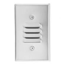 Elco Lighting ELST64B - Mini LED Step Light with Angled Louver