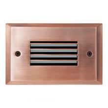 Elco Lighting ELST9340CP - Mini LED Step Light with Angled Louver