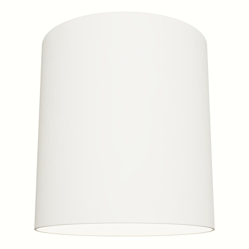 Hunter Canoga White 1 Light Small Flush Mount Ceiling Light Fixture