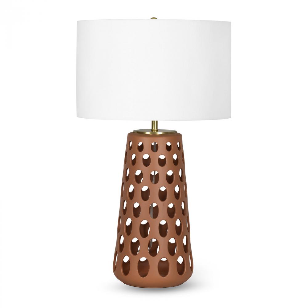Regina Andrew Kelvin Ceramic Table Lamp (Terra Cotta)