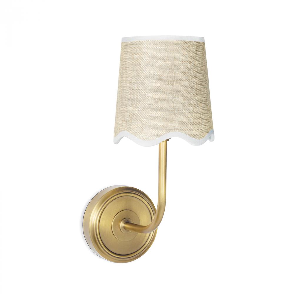 Regina Andrew Ariel Sconce (Natural Brass)