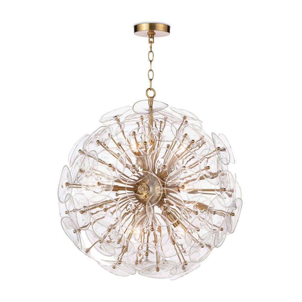 Regina Andrew Poppy Glass Chandelier Small (Clear)