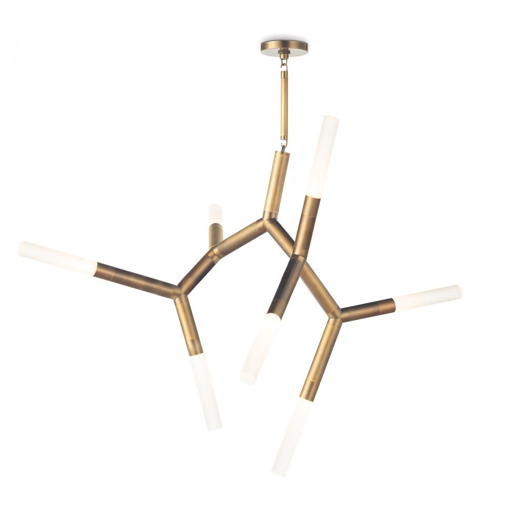 Regina Andrew Traveler Chandelier (Natural Brass)