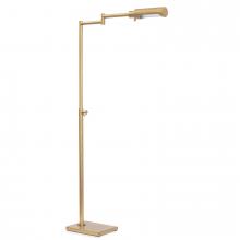 Regina Andrew 14-1056NB - Regina Andrew Noble Floor Task Reading Lamp (Natural Brass)