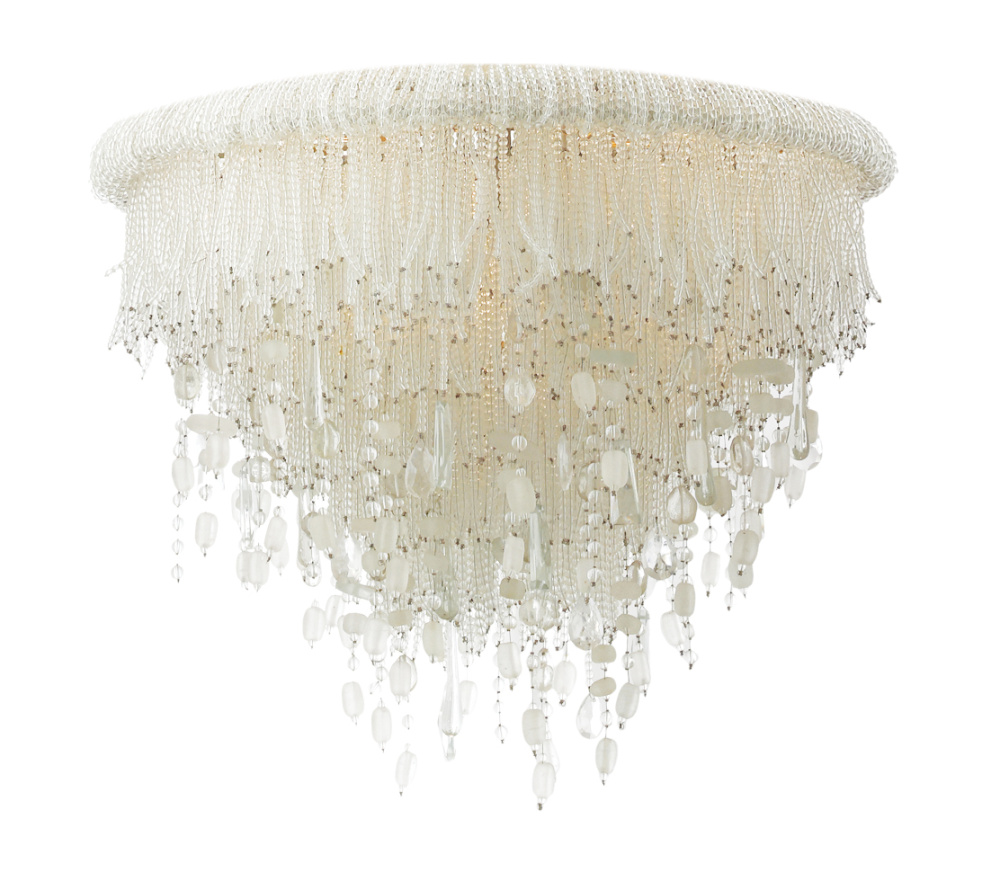Crystal Reign 3 Light Flush Mount