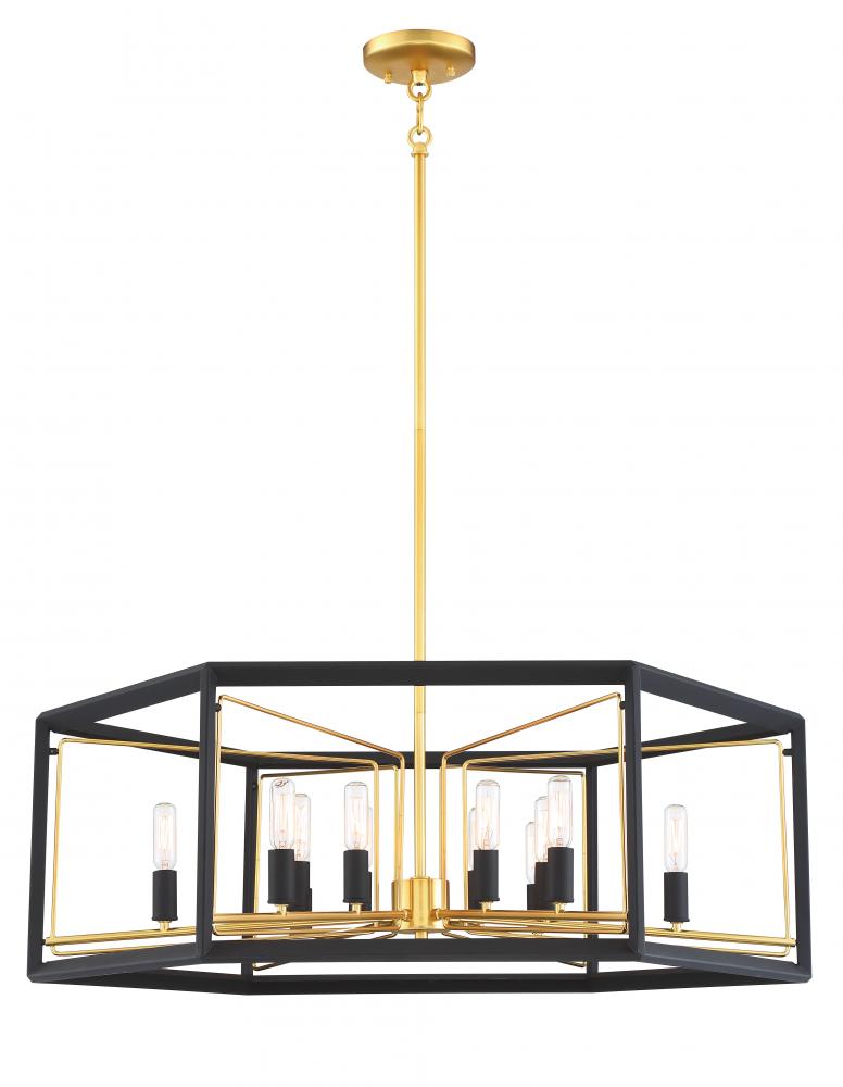 Sable Point- 12 Light Pendant