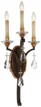 Minka Metropolitan N6453-652 - Chateau Nobles Collection - 3 Light Wall Sconce