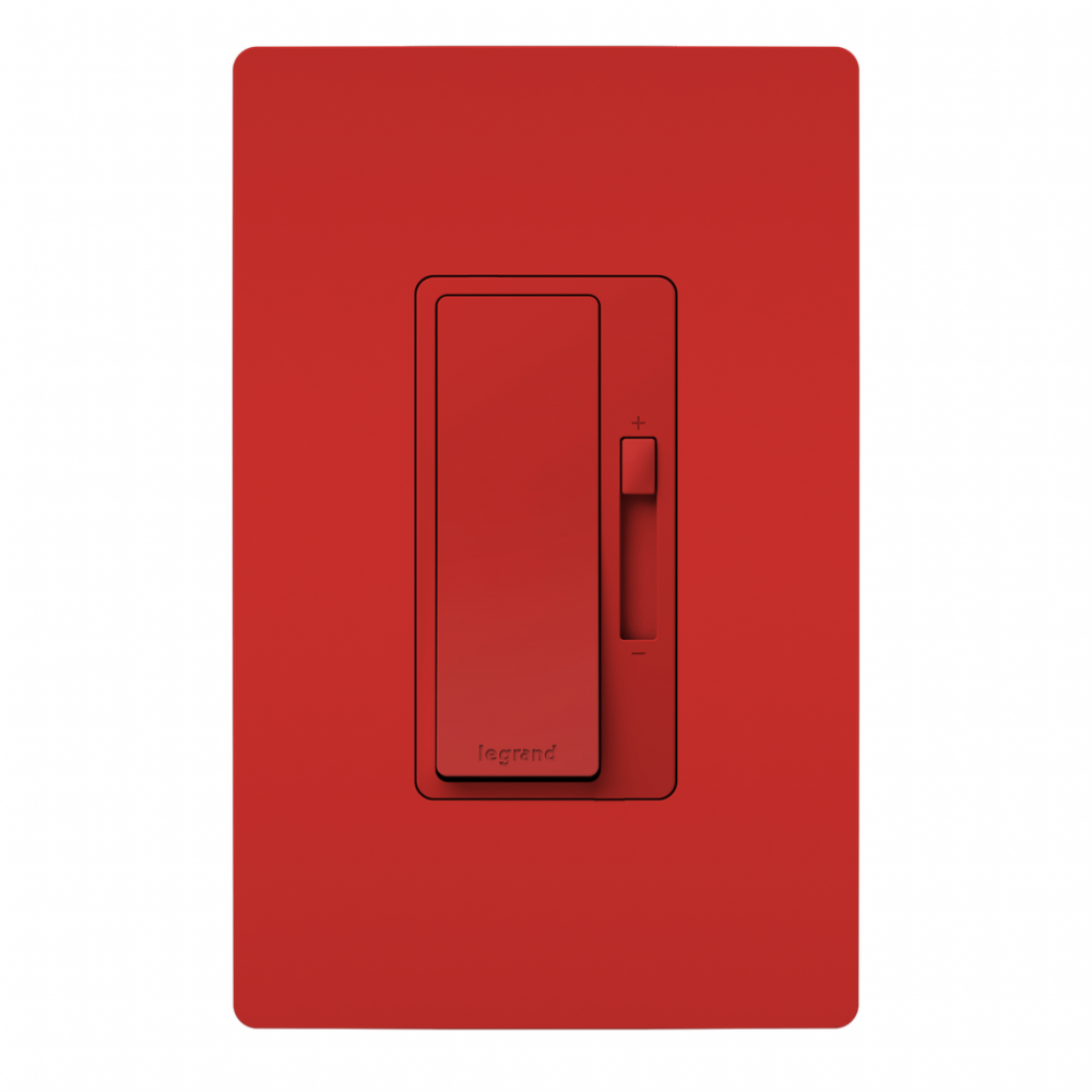 radiant LED Advanced 150W Single Pole/3-Way Dimmer, Red