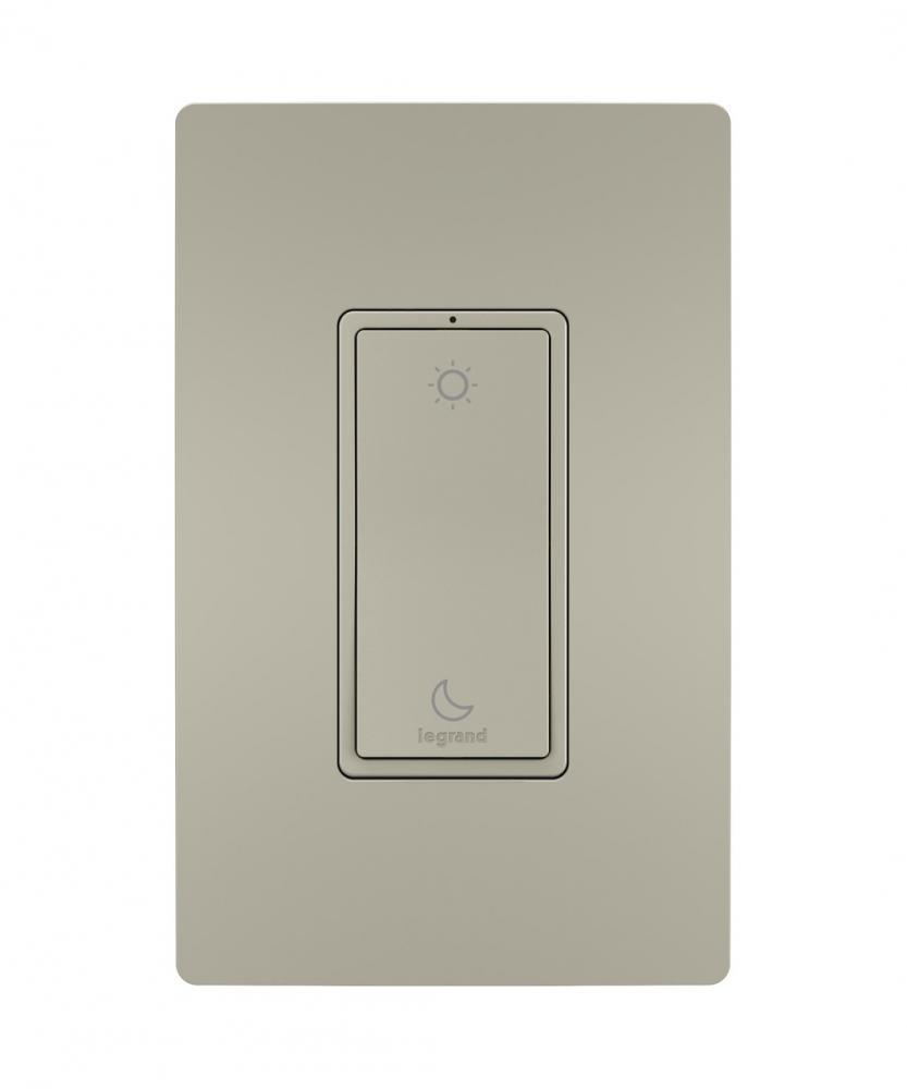 radiant Wake/Sleep Wireless Smart Switch with Netatmo, Nickel
