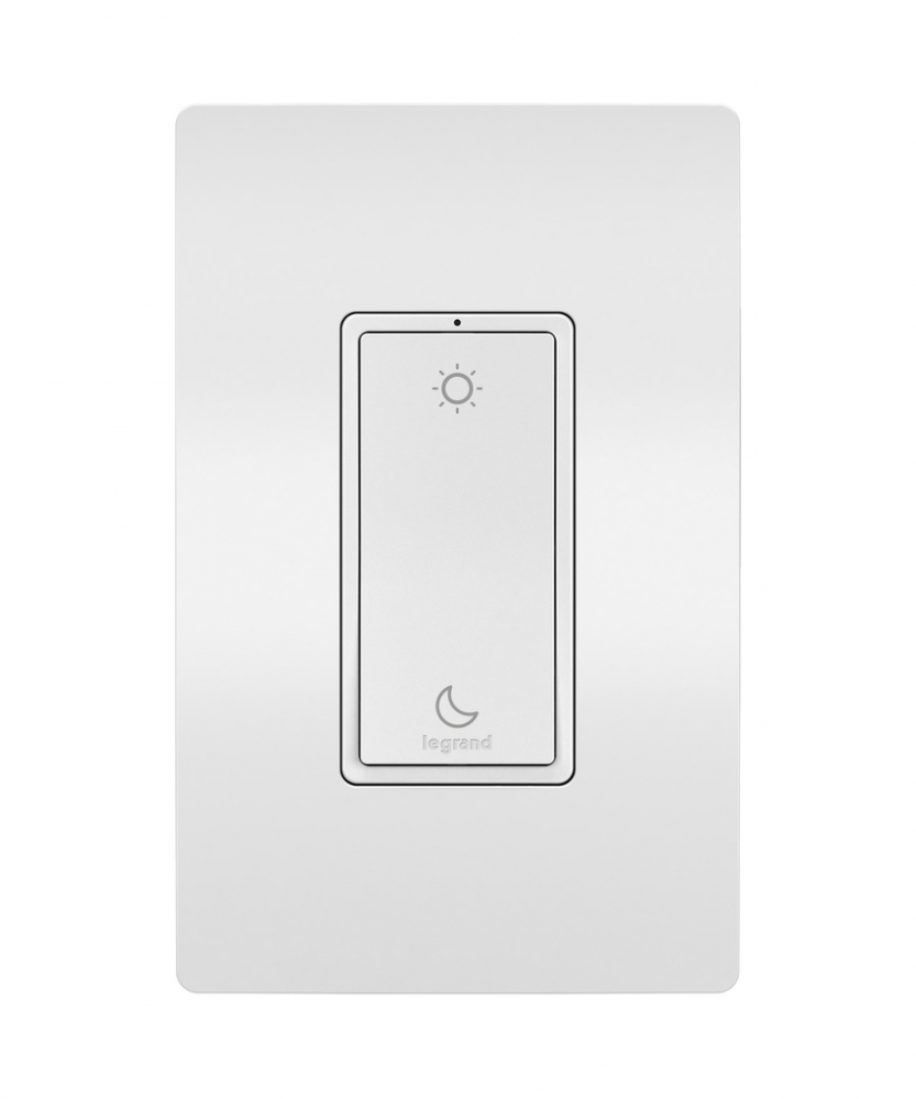 radiant Wake/Sleep Wireless Smart Switch with Netatmo, White