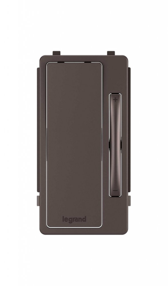 radiant Interchangeable Face Cover for Multi-Location Remote Dimmer, Dark Bronze