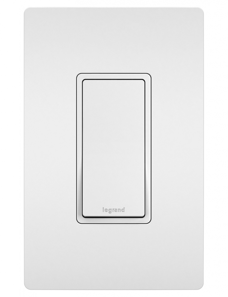 radiant 15A Single-Pole Switch with Locator Light, White (10 pack) (10 pack)