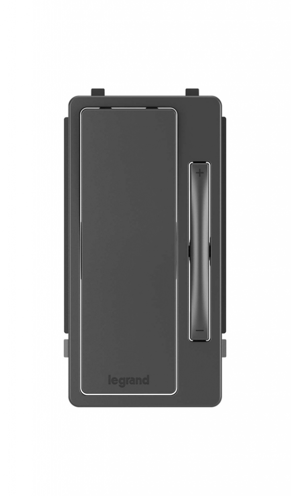 radiant Interchangeable Face Cover for Multi-Location Remote Dimmer, Black