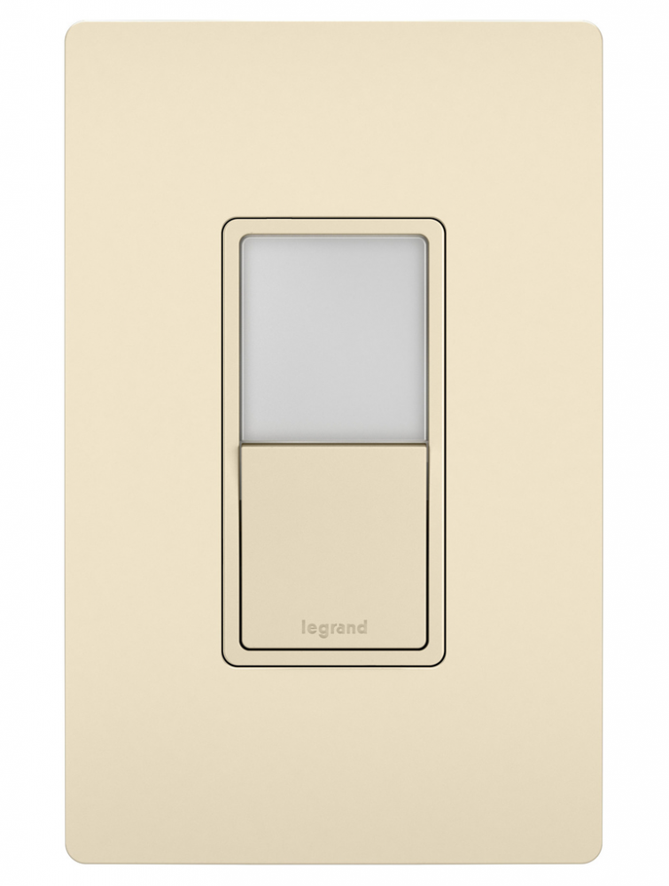 radiant Single Pole/3-Way Switch with Night Light, Light Almond (6 pack)
