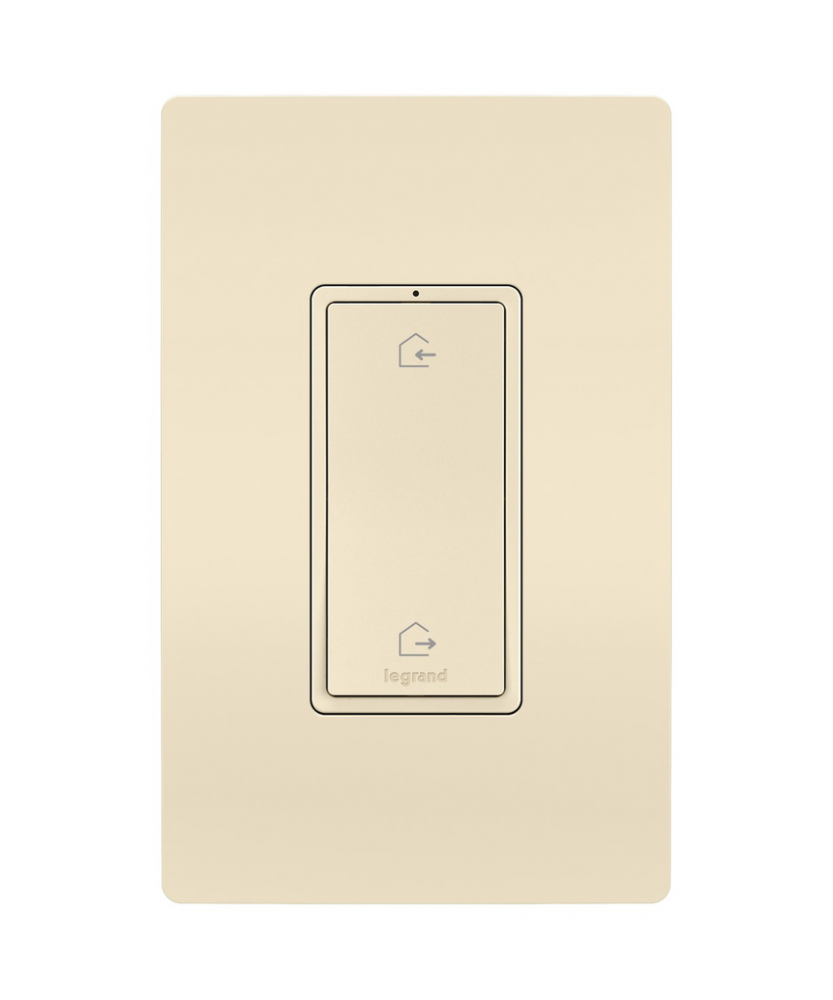 radiant Home/Away Wireless Smart Switch with Netatmo, Light Almond