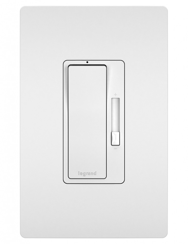 radiant Single Pole/3-Way Fan Speed Control, White