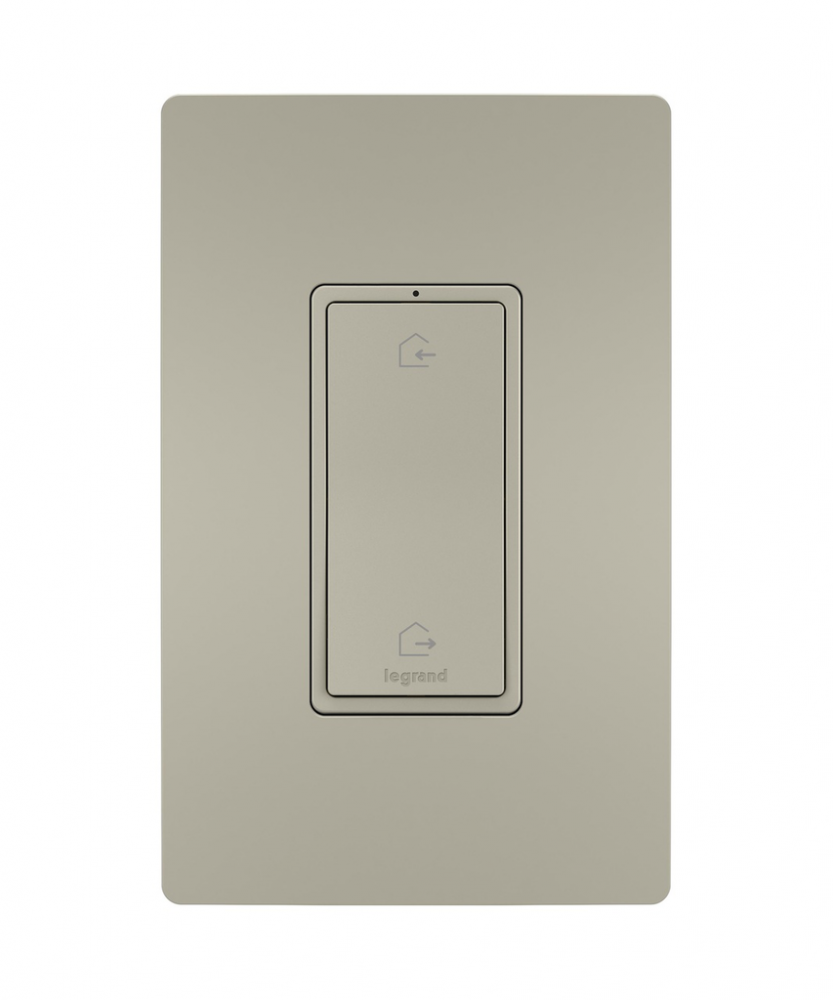radiant Home/Away Wireless Smart Switch with Netatmo, Nickel