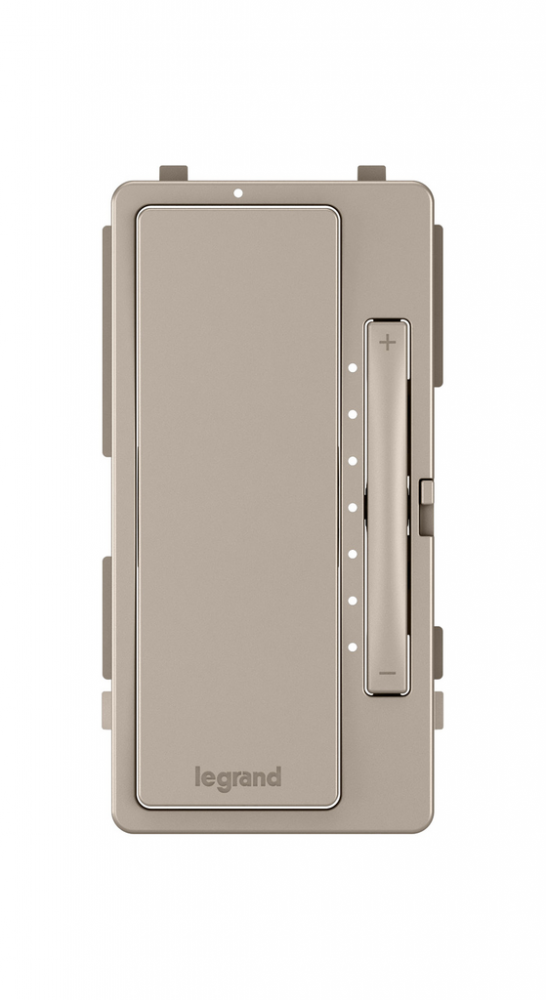 radiant Interchangeable Face Cover for Multi-Location Master Dimmer, Nickel