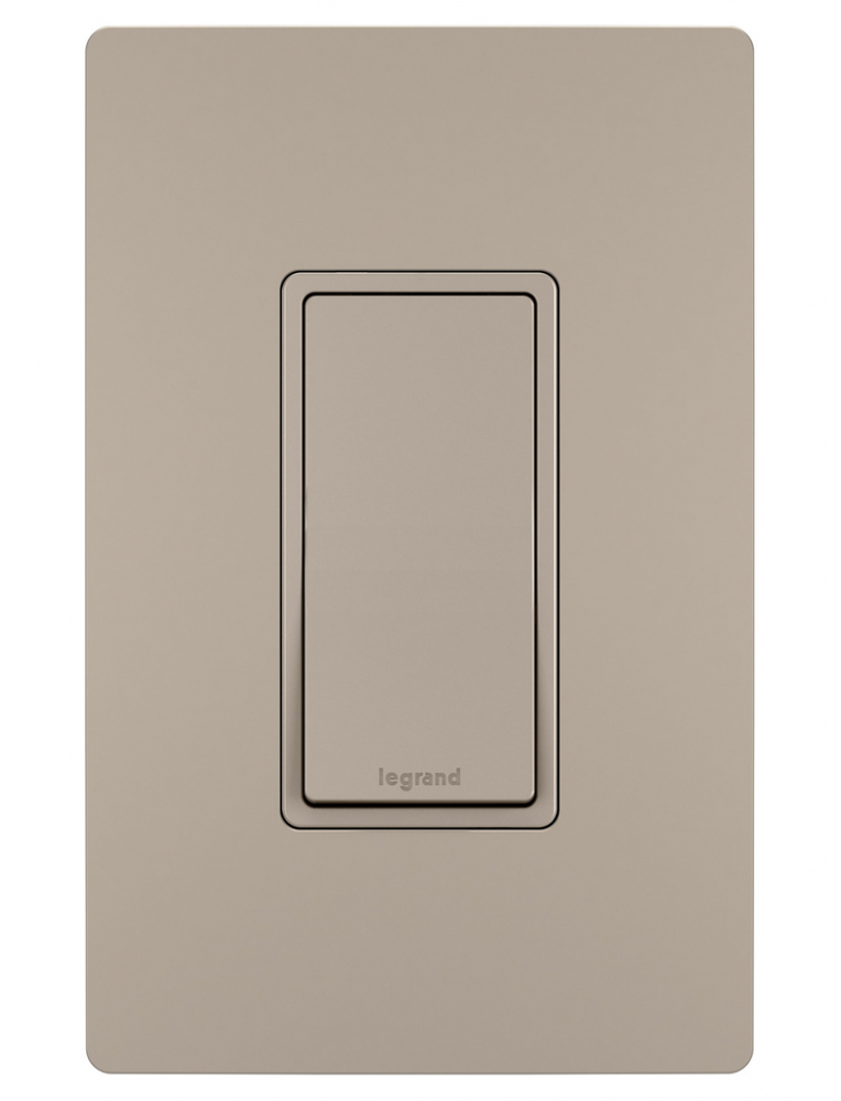 radiant 15A Single-Pole Switch, Nickel (10 pack)