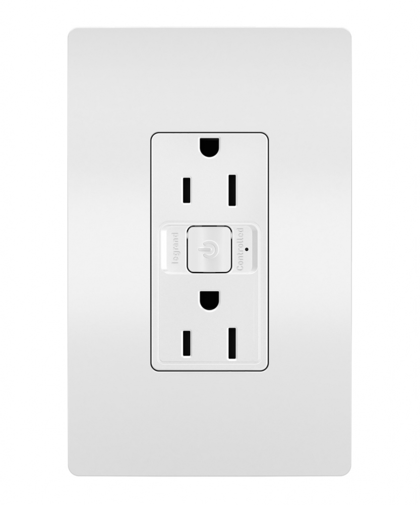 radiant Smart 15A Outlet with Netatmo, White