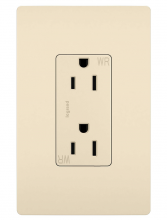 Legrand Radiant 885TRWRLA - radiant Outdoor Outlet, Light Almond (10 pack)