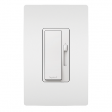 Legrand Radiant RHL153PWPW - radiant LED Advanced 150W Single Pole/3-Way Dimmer with Wall Plate, White