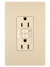 Legrand Radiant 1597TRAI - radiant Tamper-Resistant 15A Duplex Self-Test GFCI Receptacles with Audible Alarm and SafeLock