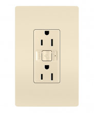 Legrand Radiant WNRR15LA - radiant Smart 15A Outlet with Netatmo, Light Almond