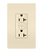 Legrand Radiant 2097TRLA - radiant Tamper-Resistant 20A Duplex Self-Test GFCI Receptacle with SafeLock Protection