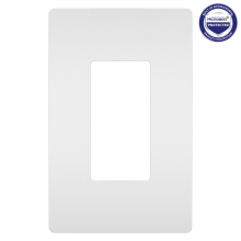 Legrand Radiant RWP26WAMCC6 - radiant One-Gang Screwless Wall Plate with Microban