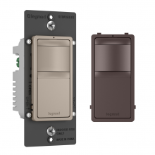 Legrand Radiant RRW600UBCCCV4 - radiant Single Pole 3-Way Occupancy Sensor, Dark Bronze