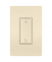 Legrand Radiant WNRL43LA - radiant Wake/Sleep Wireless Smart Switch with Netatmo, Light Almond