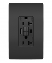 Legrand Radiant 2097TRWRUSBACBK - radiant Tamper-Resistant Weather-Resistant 20A Duplex Self-Test GFCI Receptacles