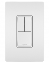 Legrand Radiant RCD113W - radiant Two Single-Pole Switches and Single Pole/3-Way Switch, White