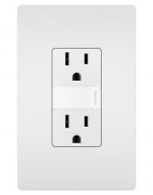 Legrand Radiant NTL885TRW - radiant 15A Tamper-Resistant Outlet with Night Light