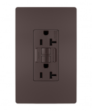 Legrand Radiant 2097TRDBCC4 - radiant Tamper-Resistant 20A Duplex Self-Test GFCI Receptacle with SafeLock Protection