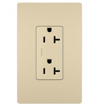 Legrand Radiant TR26352RI - radiant Spec Grade 20A Tamper-Resistant Receptacle, Ivory