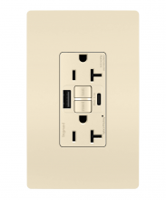Legrand Radiant 2097TRUSBACLA - radiant Tamper-Resistant 20A Duplex Self-Test GFCI Receptacles