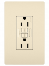 Legrand Radiant 1597TRLA - radiant Tamper-Resistant 15A Duplex Self-Test GFCI Receptacles with SafeLock Protection
