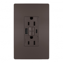 Legrand Radiant 1597TRUSBAC - radiant Tamper-Resistant 15A Duplex Self-Test GFCI Receptacles with SafeLock Protection