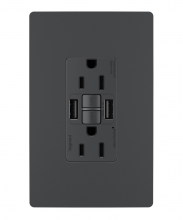 Legrand Radiant 1597TRUSBAAGC4 - radiant Tamper-Resistant 15A Duplex Self-Test GFCI Receptacles with SafeLock Protection